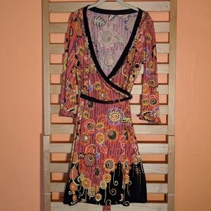 Eloise Anthropologie Wrap Dress Small